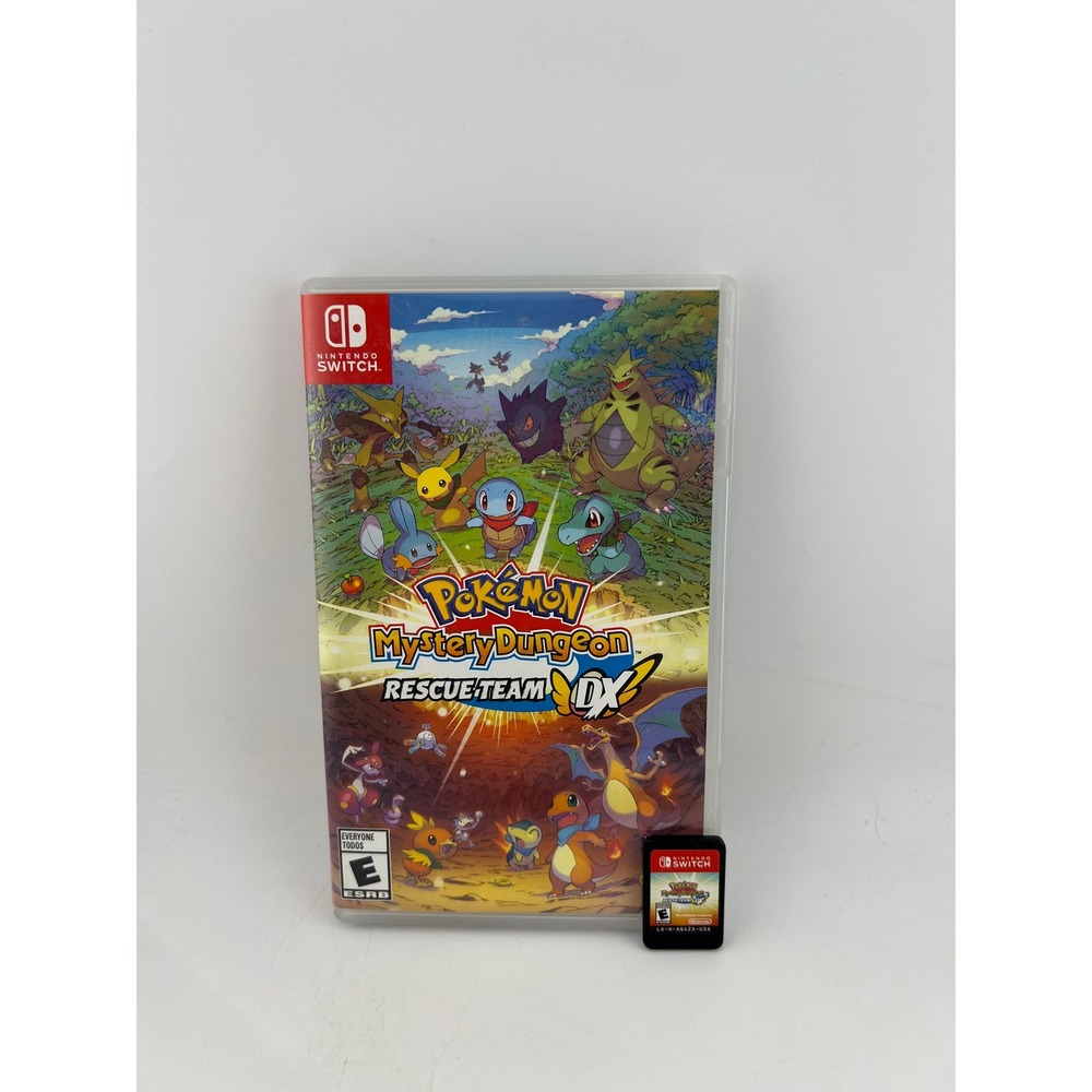 Pokemon Mystery Dungeon Rescue Team DX Nintendo Switch Physical Case & Game